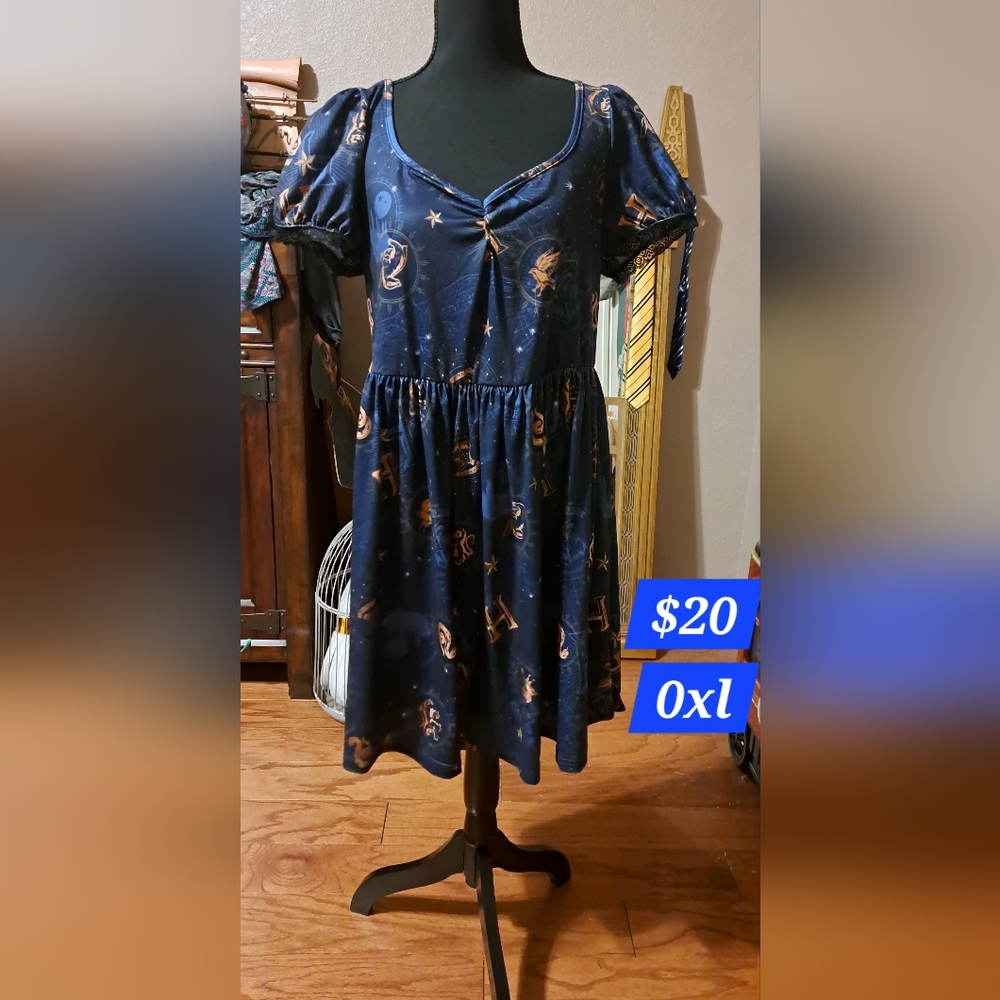 Magical Hogwarts Houses  Blue Dress